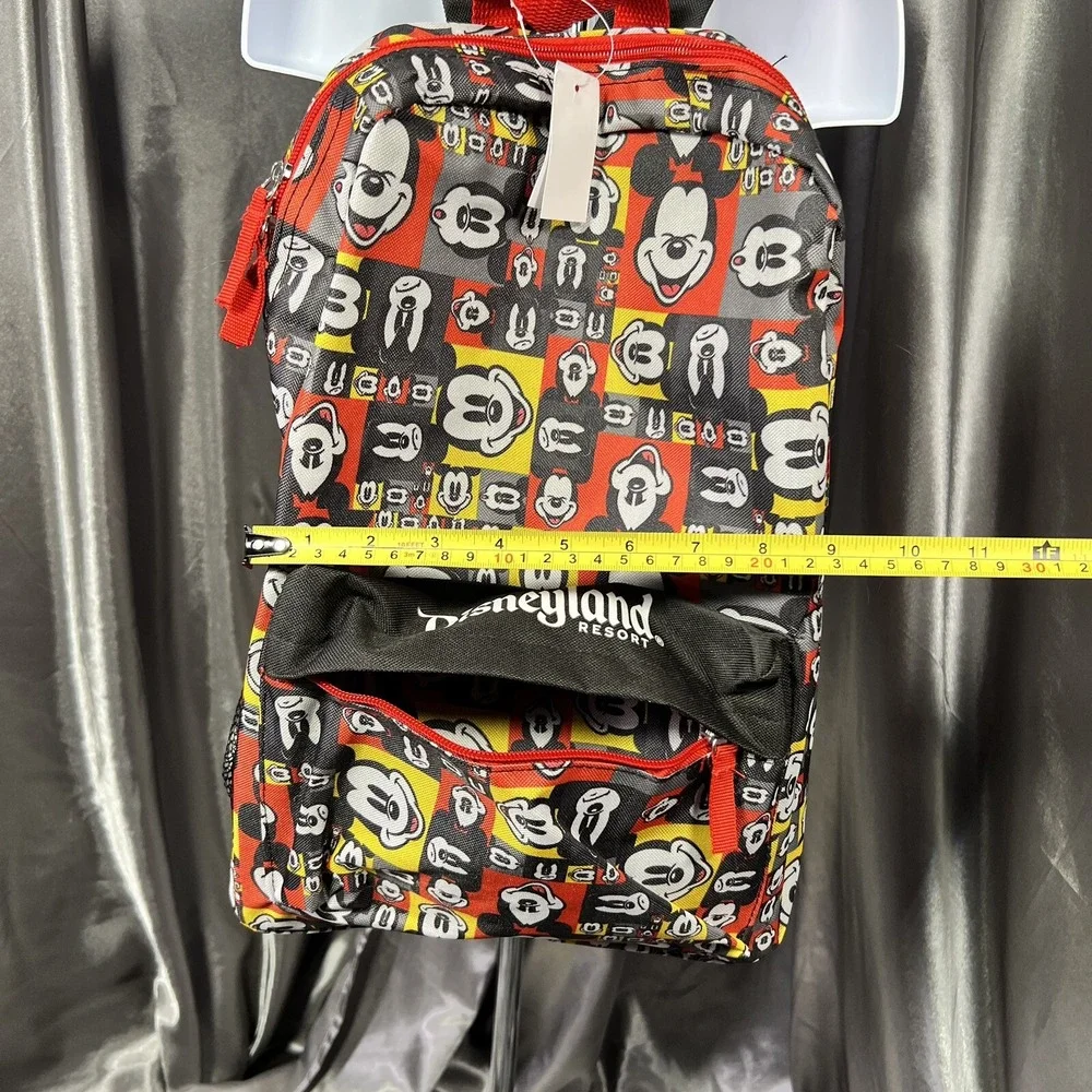 Disneyland Resort Exclusive Backpack Checkered Mickey Mouse Expression Faces NEW